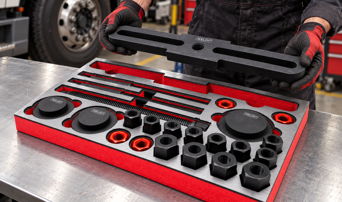 HGV Universal Wheel Hub Puller Kit 110–448mm