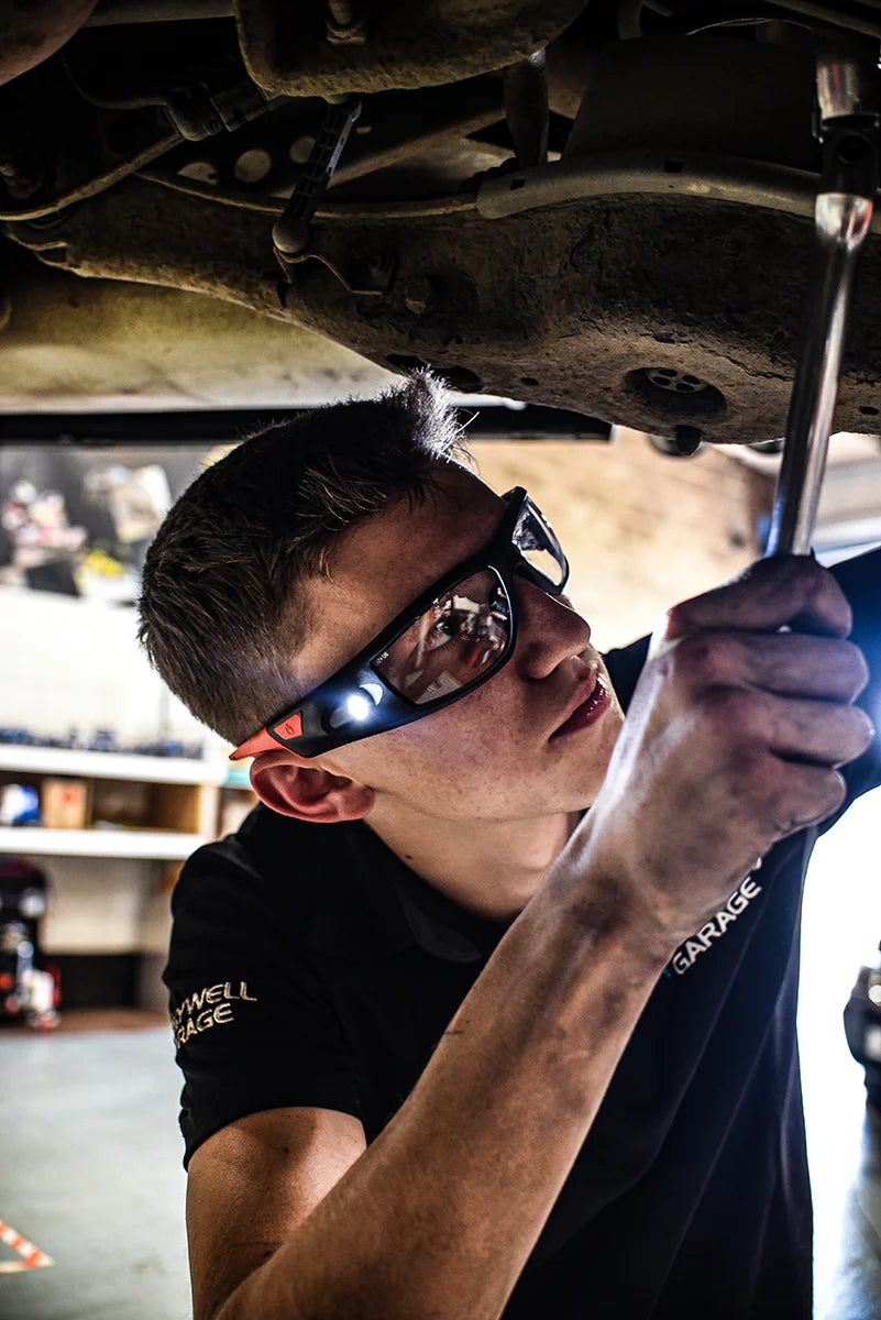Safety Glasses with Built-in LED Torch