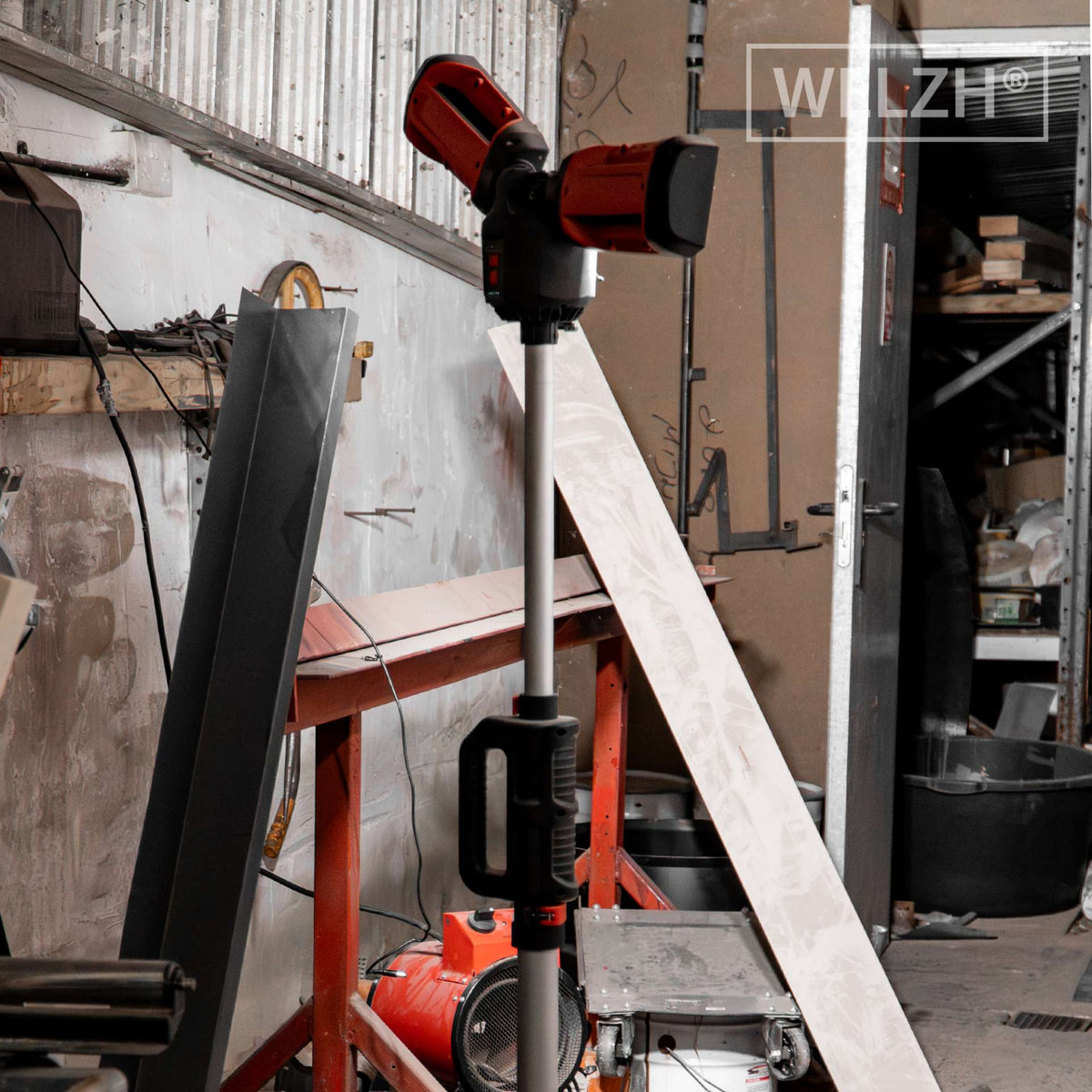 Rechargeable 6000 Lumen Adjustable Tripod Flood Light