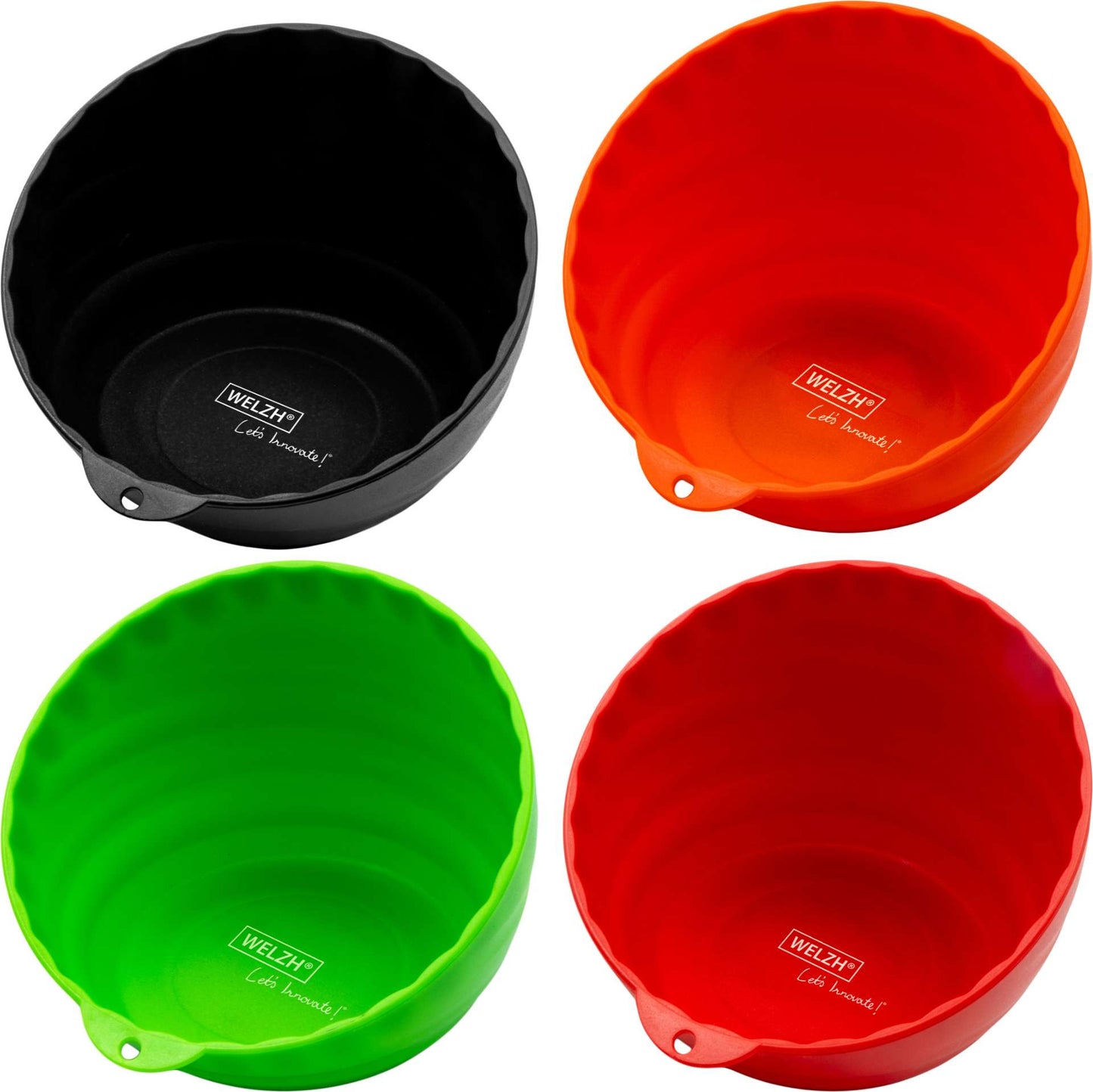 Extra Deep Magnetic Storage Bowl 4 Piece Set