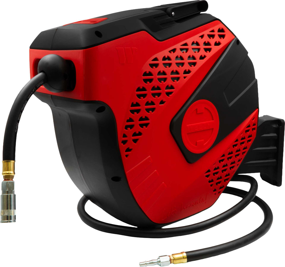 Retractable 3/8" Air Hose Reel From Welzh Werkzeug 15M
