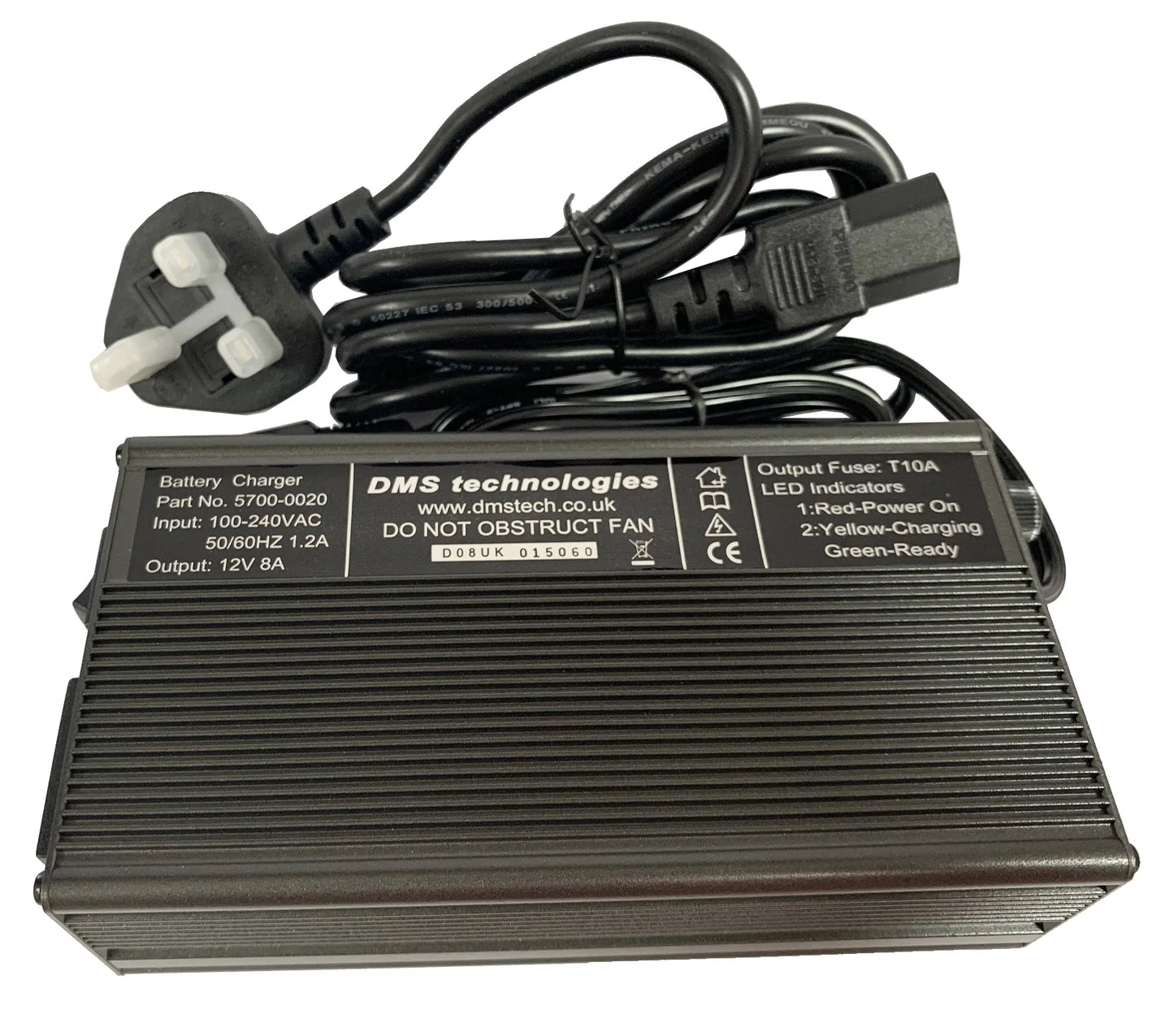 PowerStart 1224 HD 12V 8AH 3 Stage Charger