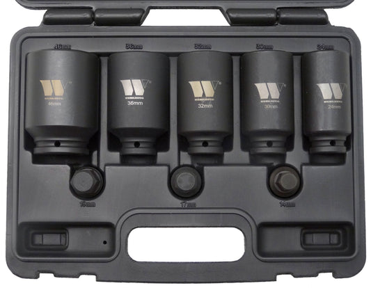 Drive Shaft Socket 24mm - 46mm 8-Piece Set