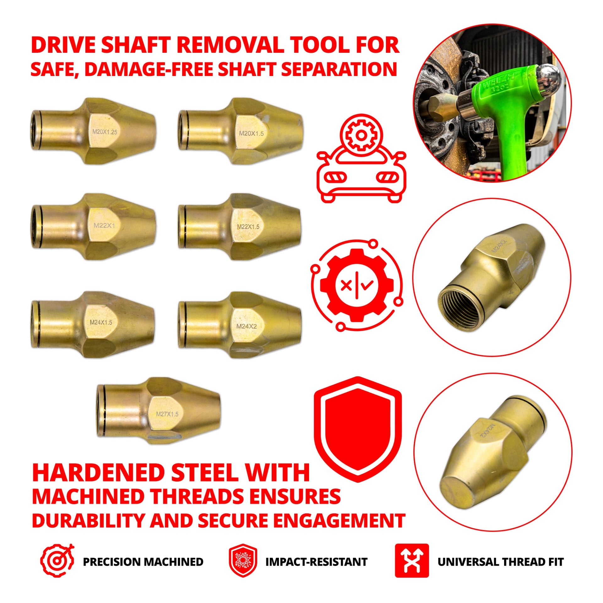 drive shaft removal tool