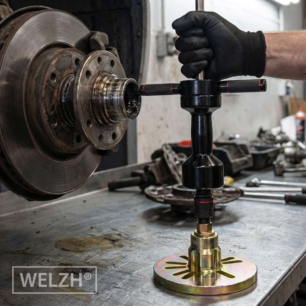 Master Hub Puller & Heavy Duty Slide Hammer Kit