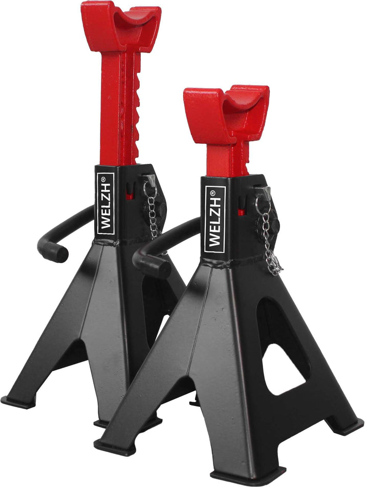 3-Ton Axle Stands Ratcheting Lock With Pin – Nitrile Grip