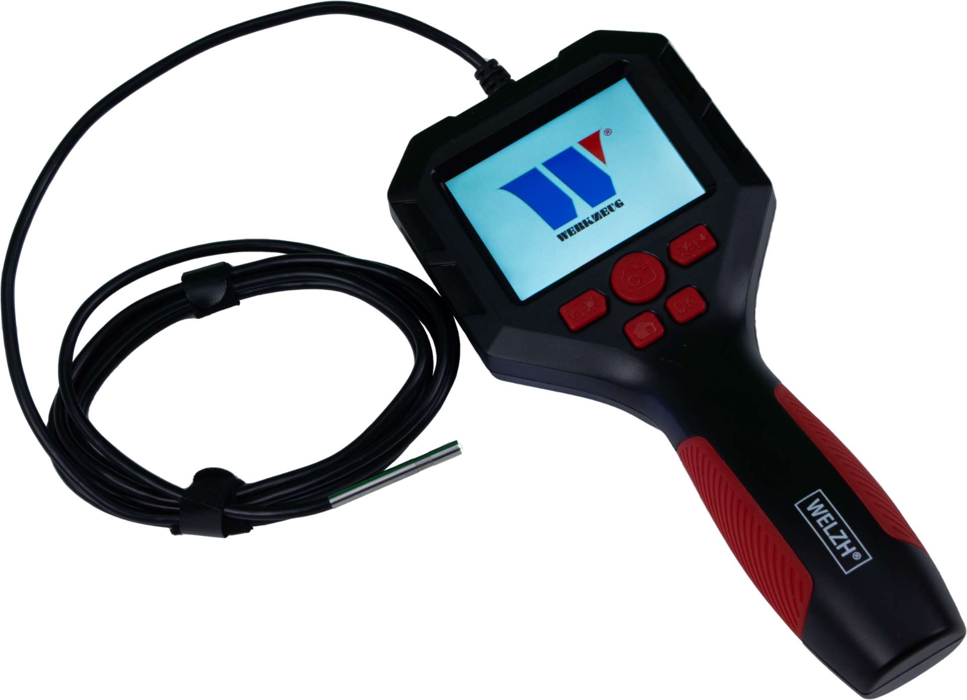 Borescope With Video Recording 3.9MM Camera – Nitrile Grip
