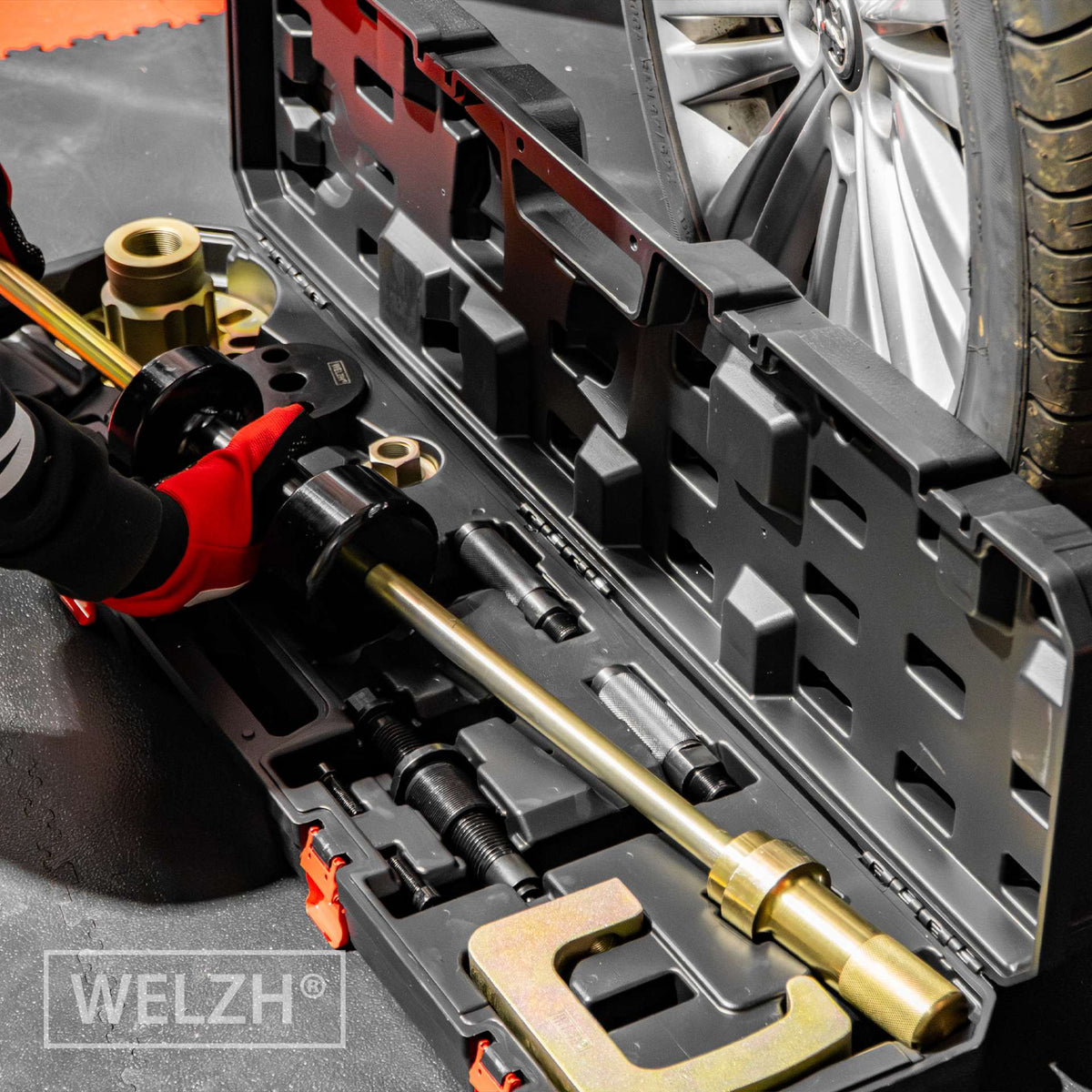 Master Hub Puller & Heavy Duty Slide Hammer Kit